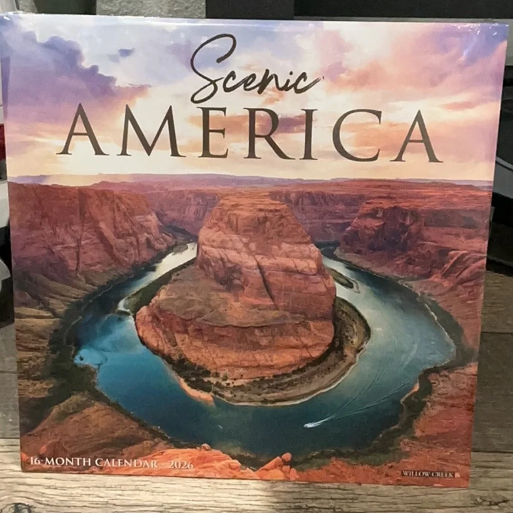 New 3 pack 2026 Calendars America’s 250th birthday Sunrise Sunset Scenic America